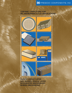 buried broadband™ capacitors