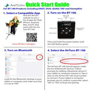 Quick Start Guide