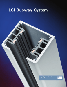 Busway Specifications - Lighting Services Inc