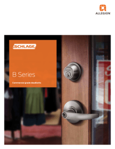 B Series - Allegion