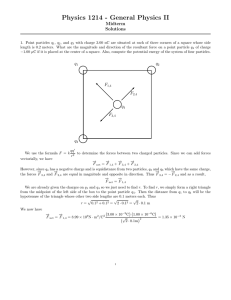 Midterm Solutions