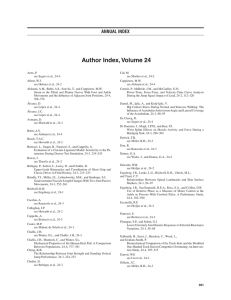 Author Index, Volume 24