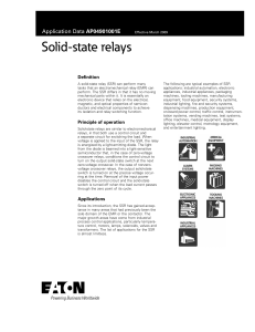 Solid-state relays