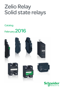 Zelio Relay Solid state relays