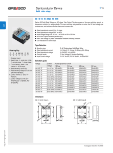 Solid State Relays SSR.indd