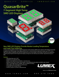 QuasarBrite High-Temperature Surface-Mount Seven