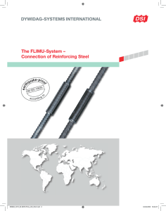 The FLIMU-System - Connection of Reinforcing Steel, Filesize