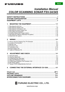 FSV24 Installation Manual L 6-15-07