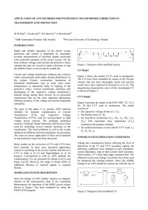 Application of ANN Methods for Instrument Transformer