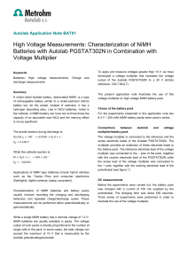 Autolab Application Note BAT01