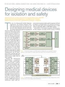 designing medical devices for isolation and safety