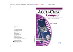 User`s Manual - Accu-Chek