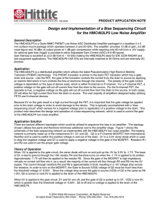 Design and Implementation of a Bias Sequencing Circuit