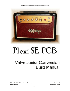 Plexi SE PCB VJ Conversion Build Manual v4