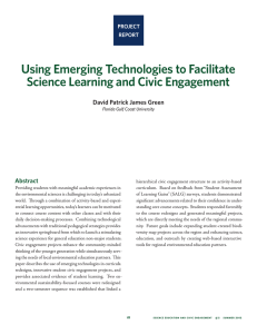 Using Emerging Technologies to Facilitate Science Learning and