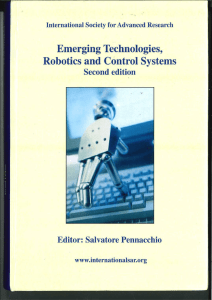 Emerging Technologies, Robotics and Control Systems