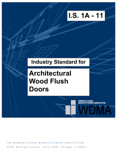 Architectural Wood Flush Doors