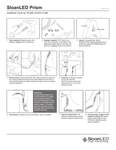 SloanLED Prism Install Guide | SloanLED