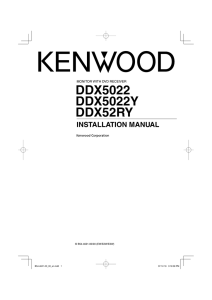 DDX5022 - Kenwood