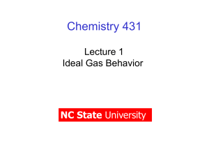 Chemistry 431 - NC State University