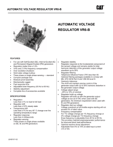 automatic voltage regulator vr6-b