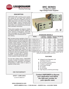 BRC Series High Voltage datasheet