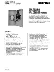 cts series automatic transfer switch