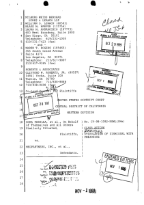 4 Amended Stipulation of Dismissal with Prejudice 10/29/1999