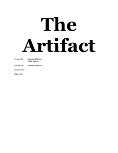 The Artifact 3e - The Artifact RPG