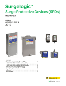 Surgelogic Surge Protective Devices (Residential)