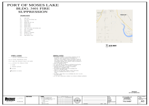 cover sheet - Port of Moses Lake