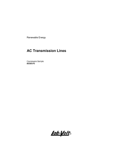AC Transmission Lines - Lab-Volt