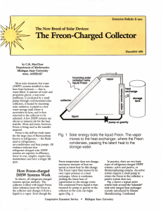 The Freon-Charged Collector