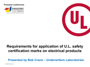 UL Certification Marks
