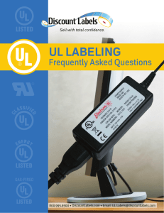 UL LABELING - Discount Labels