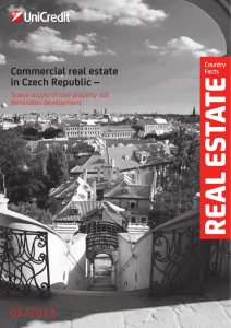 Commercial real estate in Czech Republic