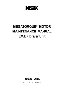 EM/EP Driver Unit
