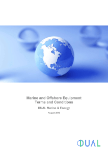 Marine and Offshore Equipment Terms and