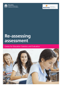 Re-assessing assessment - Association of Independent Schools of