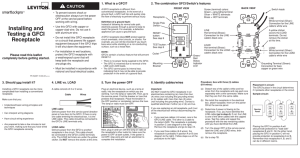 Instruction Sheet - Leviton Home Solutions