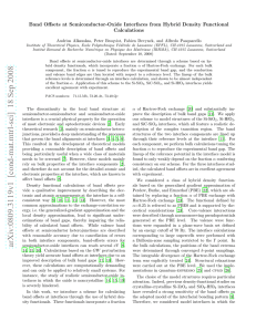 Band Offsets at Semiconductor-Oxide Interfaces from Hybrid Density