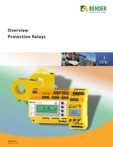 Overview Protection Relays