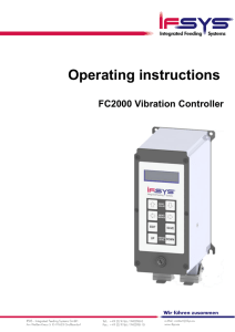 Operating instructions - IFSYS Integrated Feeding Systems GmbH