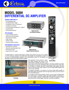 Model 560H Data Sheet