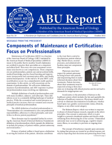 2012 ABU Report Annual Newsletter