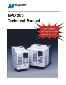 GPD 205 Technical Manual