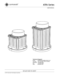 A704 User Manual