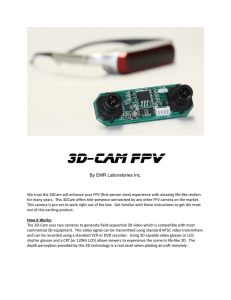 3D-Cam FPV - Hobby Wireless