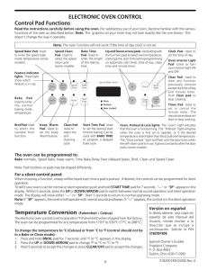 Timer Guide - Canadian Appliance Source