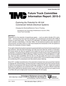 December 2015 Future Truck Committee